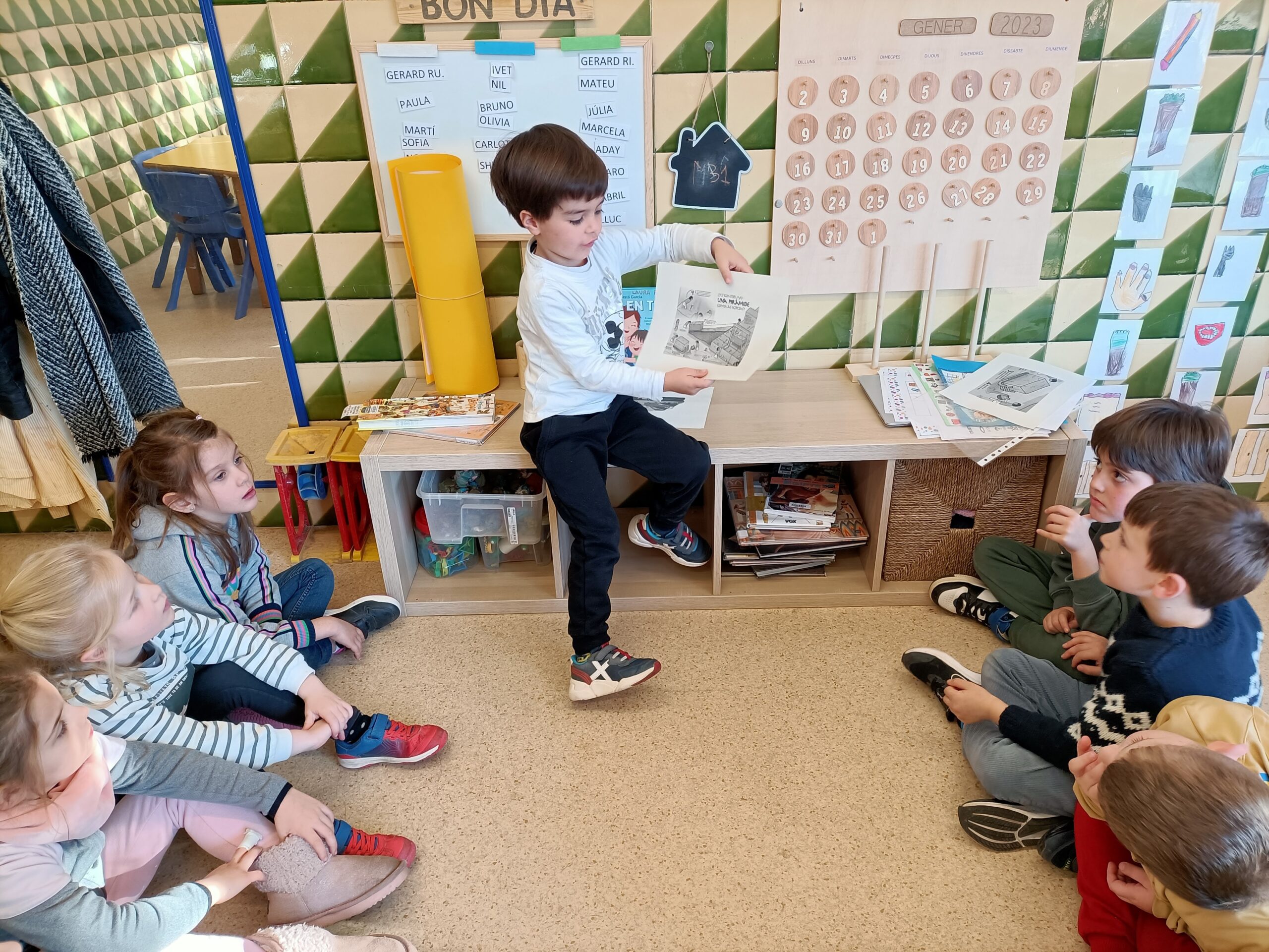 Explicar Egipte classe infantil