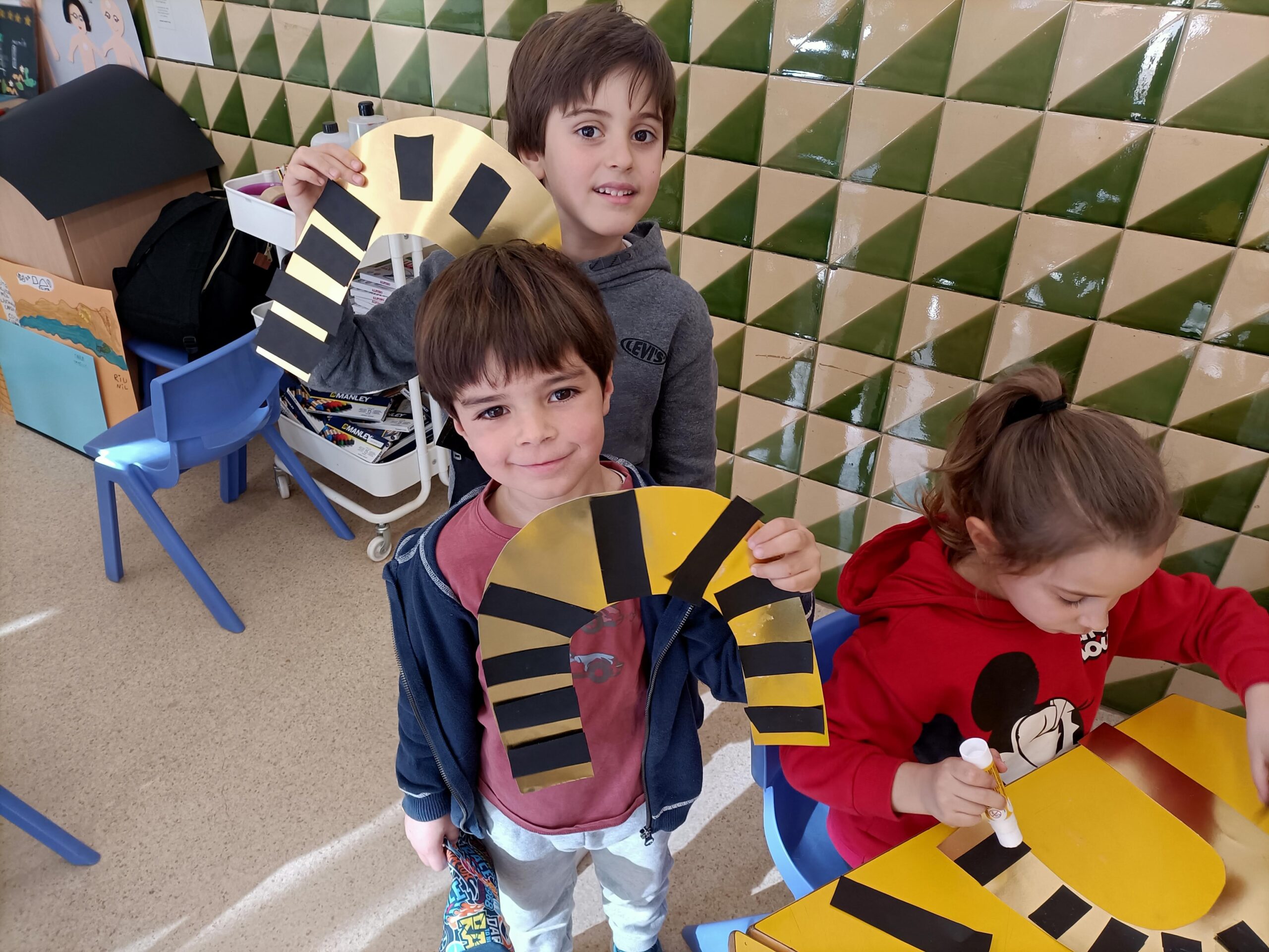 Màscara faraó infantil